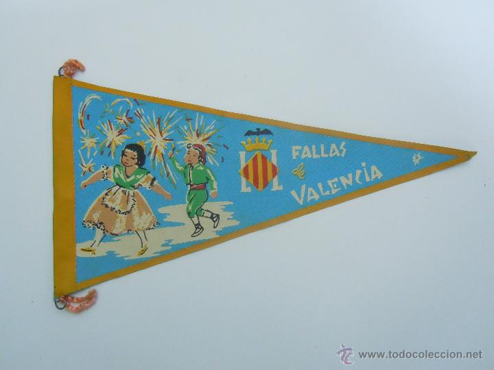 Banderines de colecci&oacute;n: BANDERIN ANTIGUO FALLAS - Foto 1