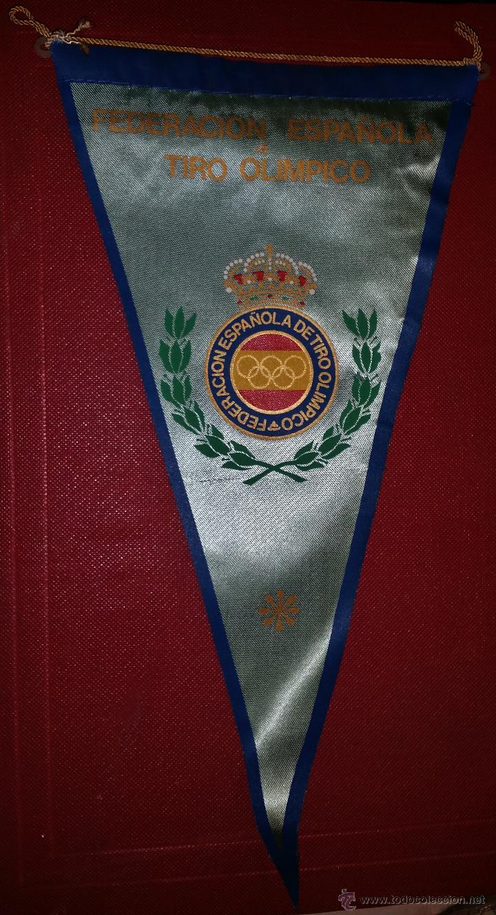 Collection pennants: banderin de los a&ntilde;os 60 de la federacion espa&ntilde;ola de tiro olimpico