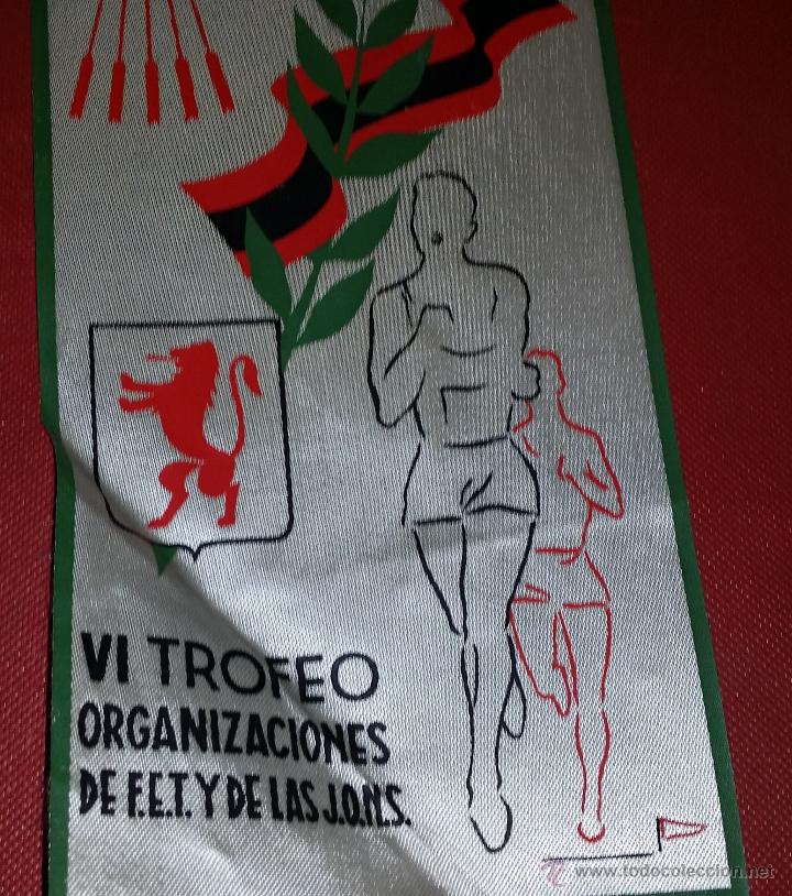 Collection pennants: banderin de los a&ntilde;os 60 dEL VI TROFEO DE CAMPO A TRAVES DE FET DE LAS JONS