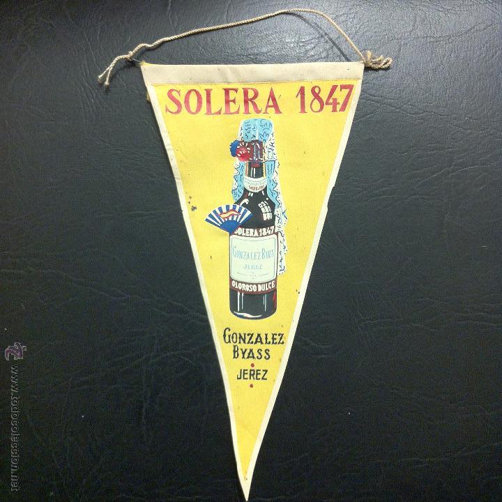 Collection pennants: BANDER&Iacute;N GONZALEZ BYASS - JEREZ - SOLERA 1847.