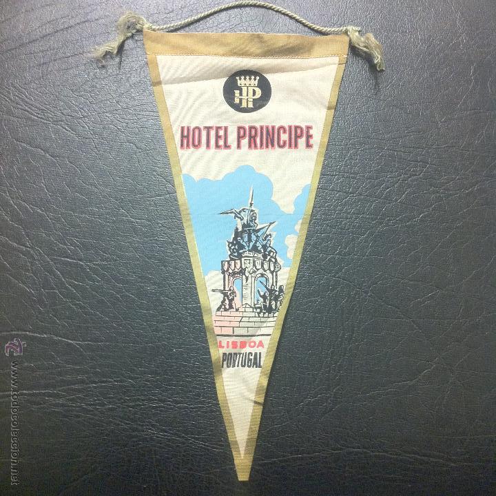 Sammlung von Wimpeln: BANDER&Iacute;N HOTEL PR&Iacute;NCIPE - LISBOA - PORTUGAL.