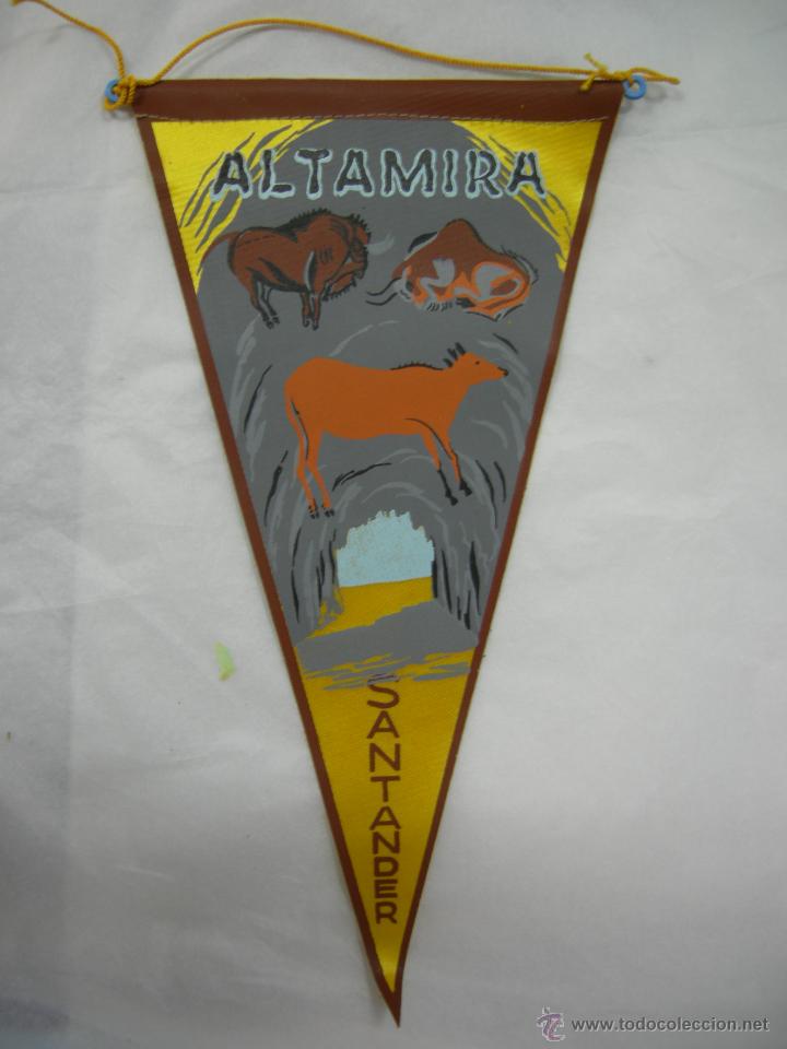 Sammlung von Wimpeln: BANDERIN DE LAS CUEVAS DE ALTAMIRA - SANTANDER