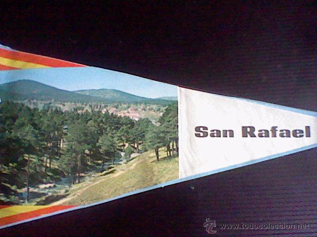 Sammlung von Wimpeln: BANDERIN FOTOGRAFICO ANTIGUO sAN RAFAEL SEGOVIA 29 CMS APROX