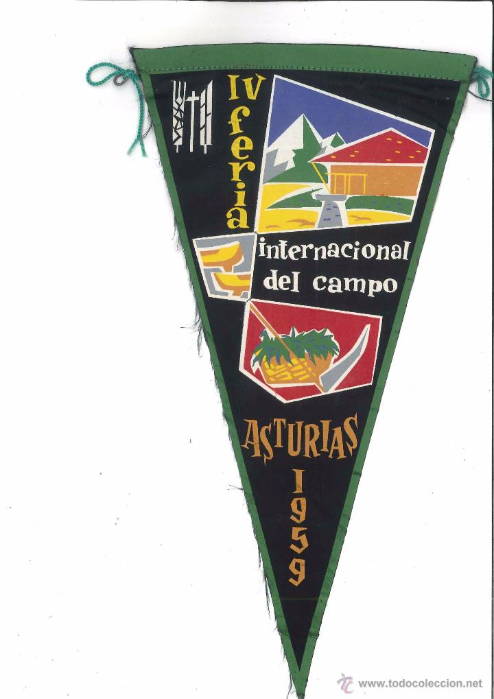 Sammlung von Wimpeln: banderin de los a&ntilde;os 1959, asturias