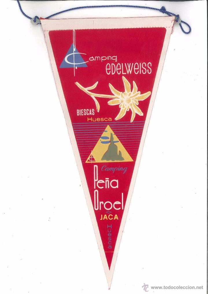 Sammlung von Wimpeln: banderin del alto aragon de los camping de biescas y jaca