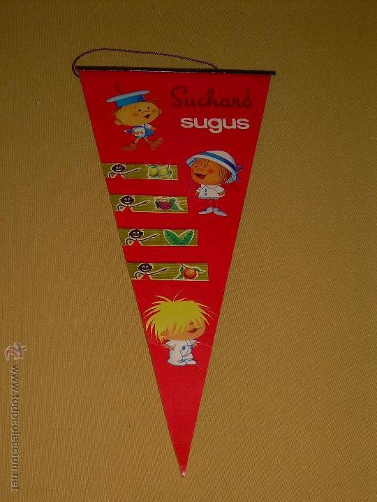 Sammlung von Wimpeln: BANDERIN DE CARAMELOS SUGUS DE SUCHARD - A&Ntilde;OS 60
