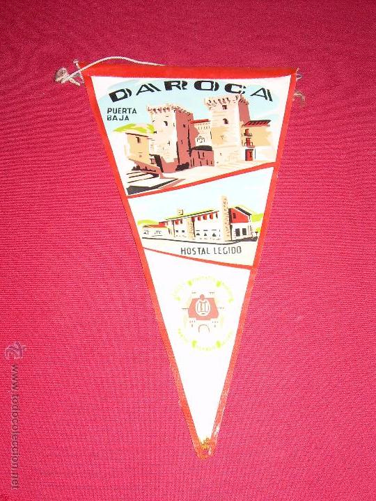 Sammlung von Wimpeln: BANDERIN DE LOS A&Ntilde;OS 60 EN TELA DE DAROCA - HOSTAL LEGIDO