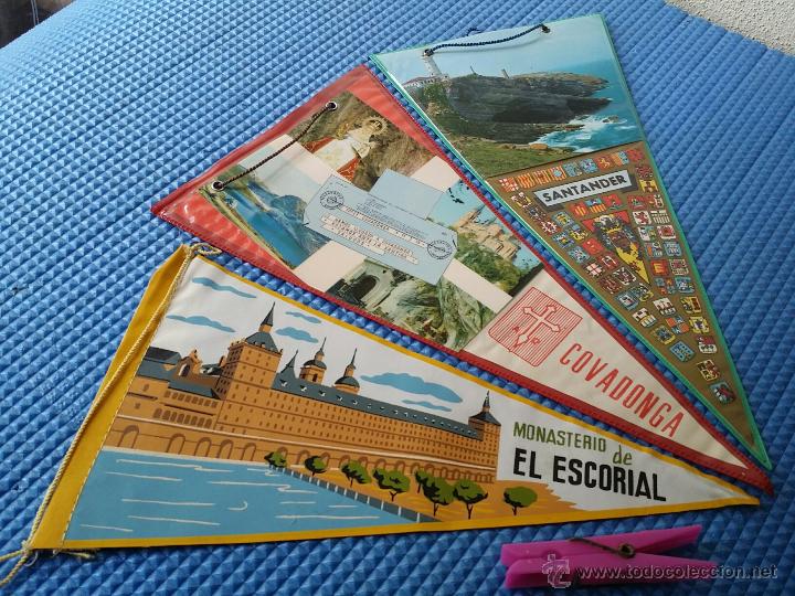 Collection pennants: Compra minima 9 euros: 3 banderines: COVADONGA + otros 2.