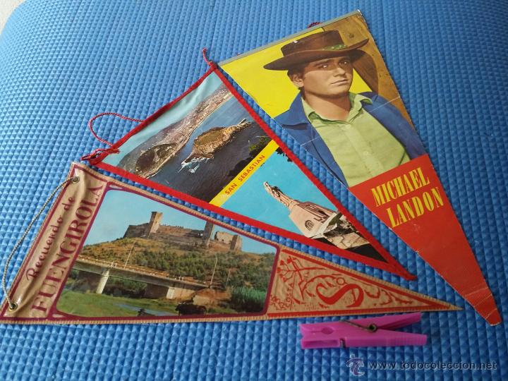 Collection pennants: Compra minima 9 euros: 3 banderines: MICHAEL LONDON + OTROS 2.