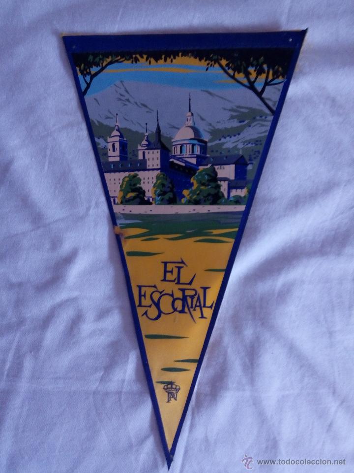Collection pennants: BANDER&Iacute;N LONA EL ESCORIAL A&Ntilde;OS 60.