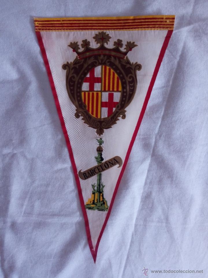 Collection pennants: BANDERIN LONA BARCELONA A&Ntilde;OS 60.