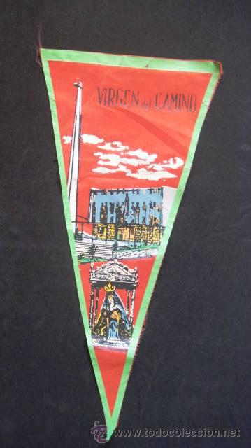 Collection pennants: BANDERIN A&Ntilde;OS 60..VIRGEN DELCAMINO.. ENVIO INCLUIDO