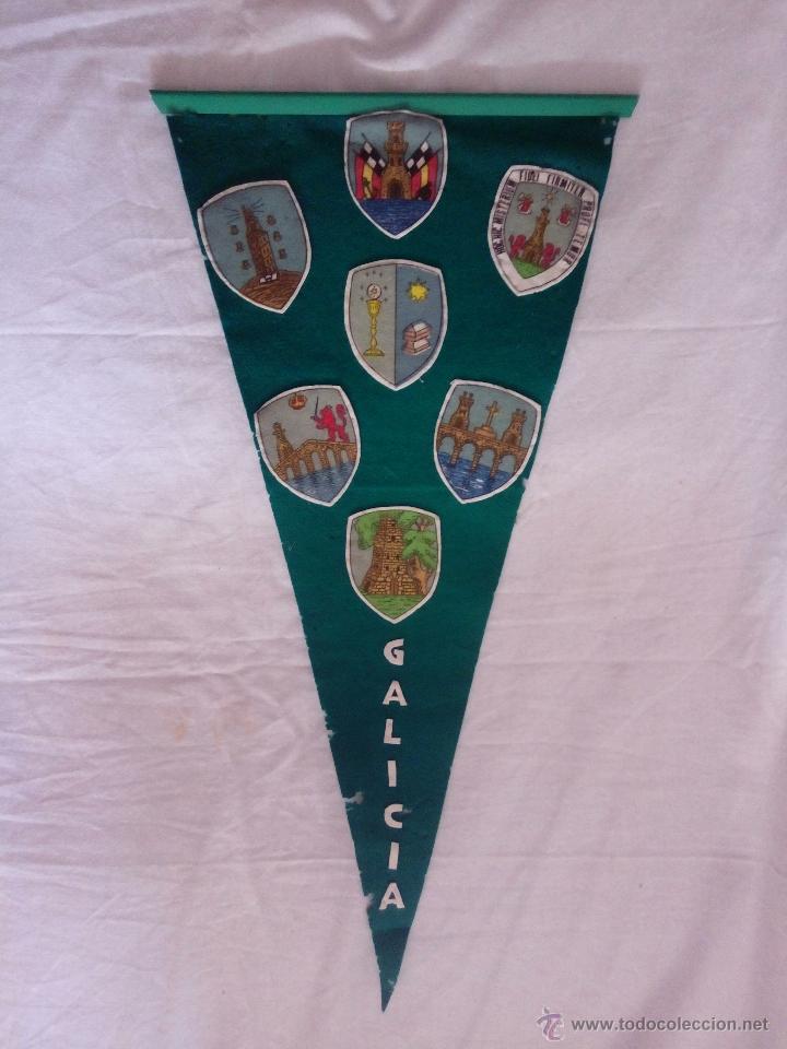Collection pennants: BANDER&Iacute;N GRANDE FIELTRO GALICIA