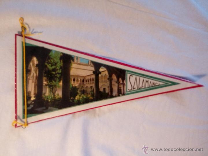 Collection pennants: BANDER&Iacute;N PLASTIFICADO SALAMANCA A&Ntilde;OS 60 (VERDE-ROJO)