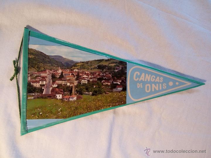 Collection pennants: BANDER&Iacute;N PLASTIFICADO CANGAS DE ONIS A&Ntilde;OS 60
