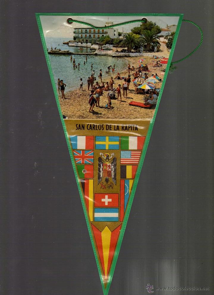 Fanions de collection: BANDER&Iacute;N PLASTIFICADO DE SAN CARLOS DE LA R&Aacute;PITA &middot; TARRAGONA