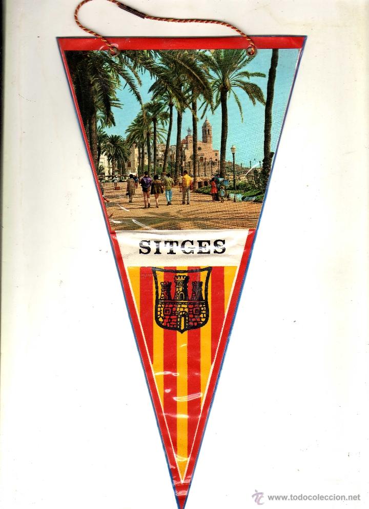 Sammlung von Wimpeln: BANDER&Iacute;N PLASTIFICADO DE SITGES - BARCELONA -
