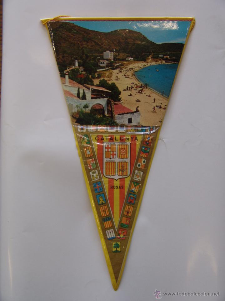 Sammlung von Wimpeln: BANDERIN DE ROSAS A&Ntilde;OS 60-70