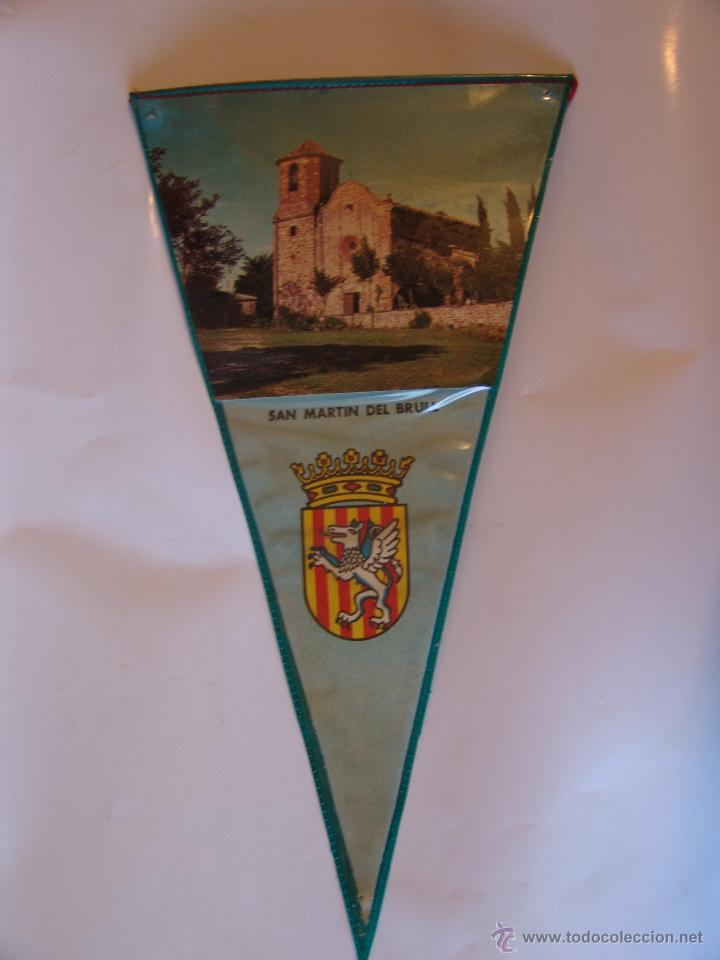 Sammlung von Wimpeln: BANDERIN DE SAN MARTIN DEL BRULL A&Ntilde;OS 60-70