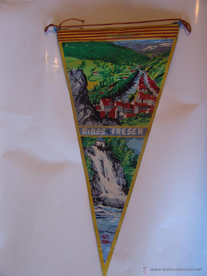 Sammlung von Wimpeln: BANDERIN DE RIBES DE FRESER A&Ntilde;OS 60-70