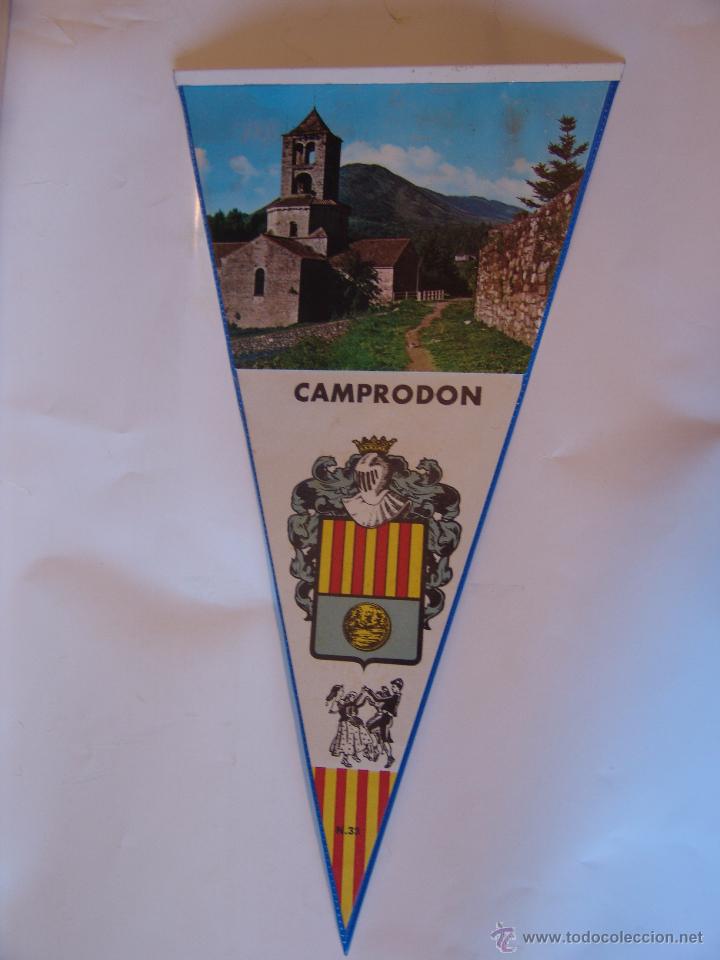 Sammlung von Wimpeln: BANDERIN DE CAMPRODON A&Ntilde;OS 60-70