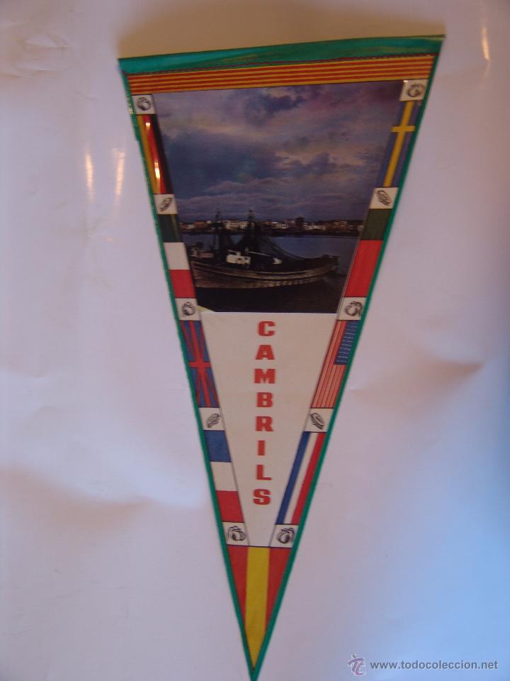 Sammlung von Wimpeln: BANDERIN DE CAMBRILS A&Ntilde;OS 60-70