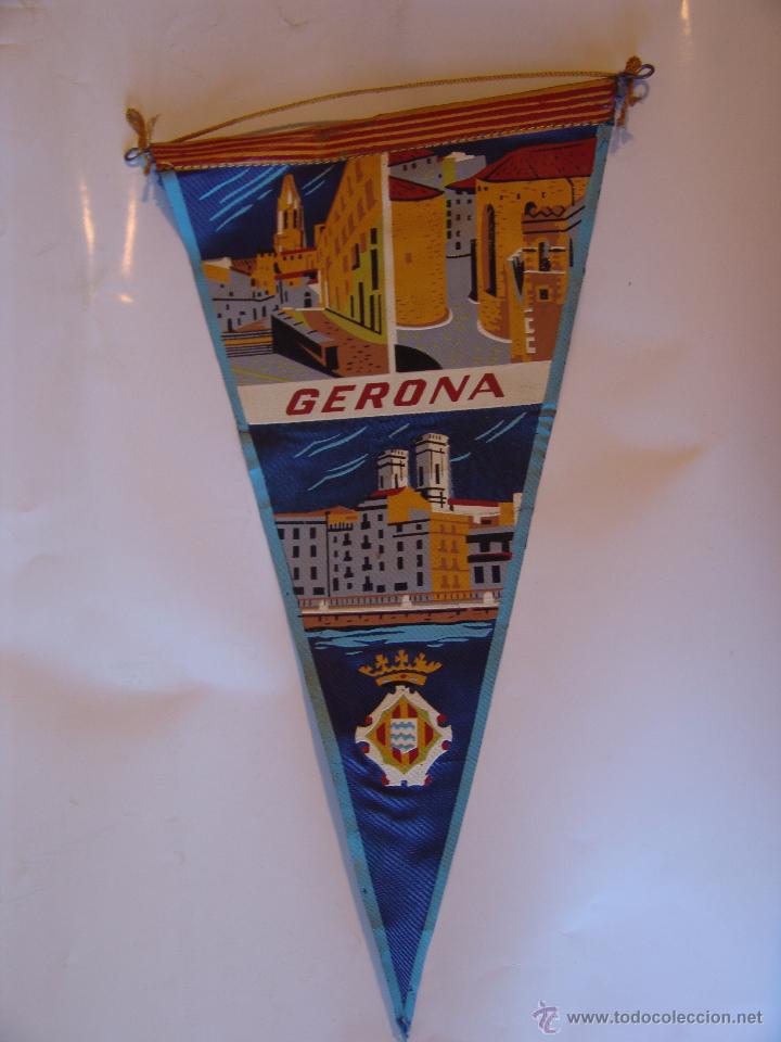 Sammlung von Wimpeln: BANDERIN DE GERONA A&Ntilde;OS 60-70