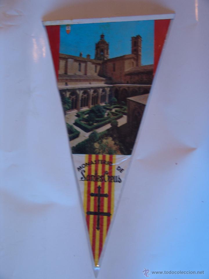 Bandierine di collezione: BANDERIN DE MONASTERIO DE SANTES CREUS A&Ntilde;OS 60-70