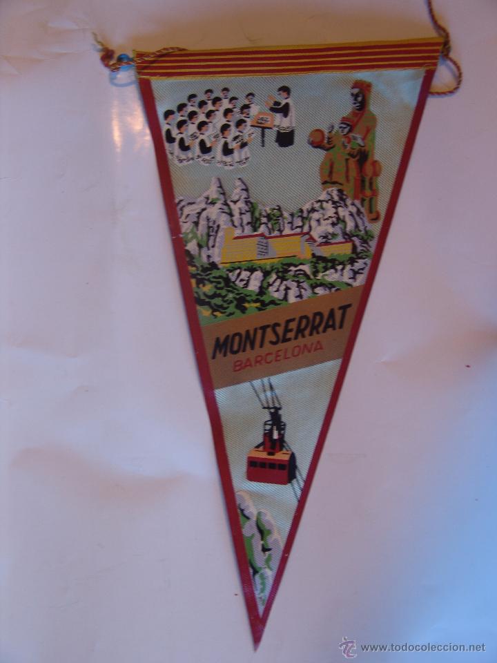 Bandierine di collezione: BANDERIN DE MONTSERRAT A&Ntilde;OS 60-70