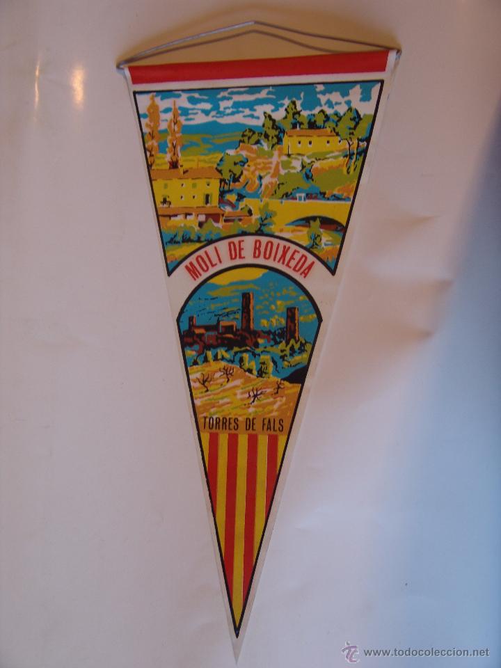 Bandierine di collezione: BANDERIN DE MOLI DE BOIXEDA TORRES DE FALS A&Ntilde;OS 60-70