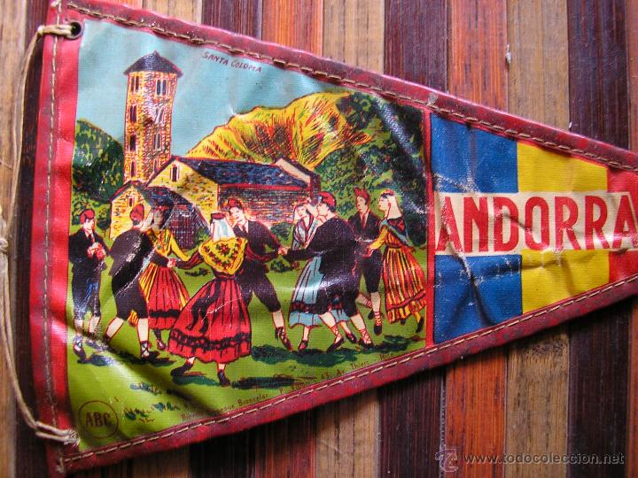 Bandierine di collezione: ANTIGUO BANDERIN VALLS DE ANDORRA