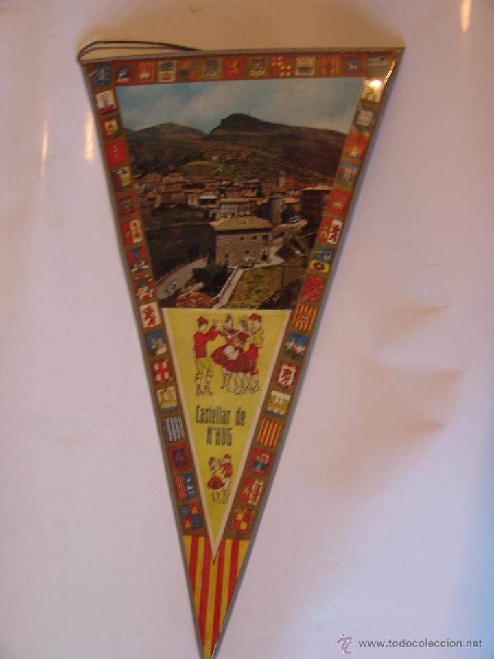 Bandierine di collezione: BANDERIN DE CASTELLAR DE N`HUG A&Ntilde;OS 60-70