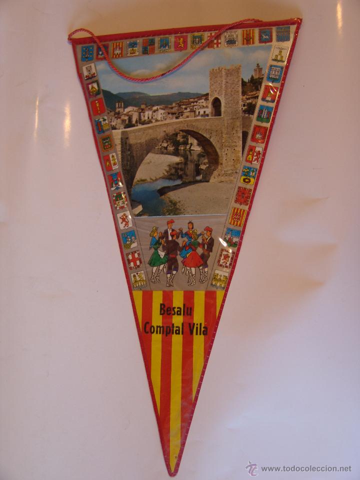 Bandierine di collezione: BANDERIN DE BESALU COMPTAL VILA A&Ntilde;OS 60-70
