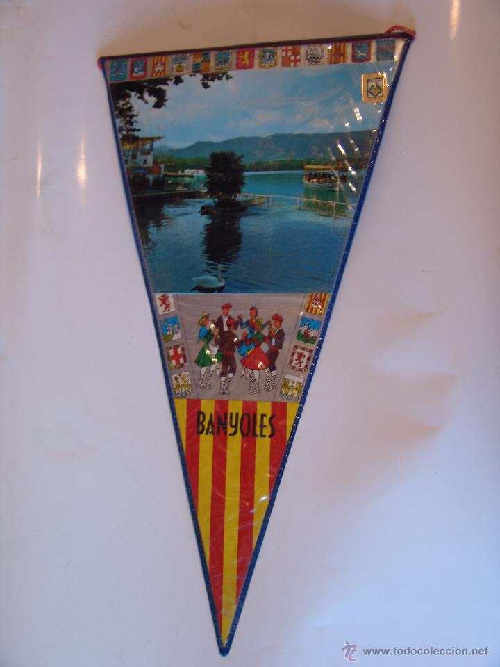 Bandierine di collezione: BANDERIN DE BANYOLES A&Ntilde;OS 60-70