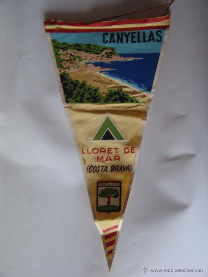 Bandierine di collezione: BANDERI CANYELLAS LLORET DE MAR A&Ntilde;OS 60-70