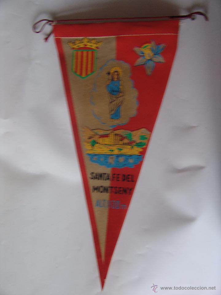 Collection pennants: BANDERIN DE SANTA FE DEL MONTSENY A&Ntilde;OS 60-70