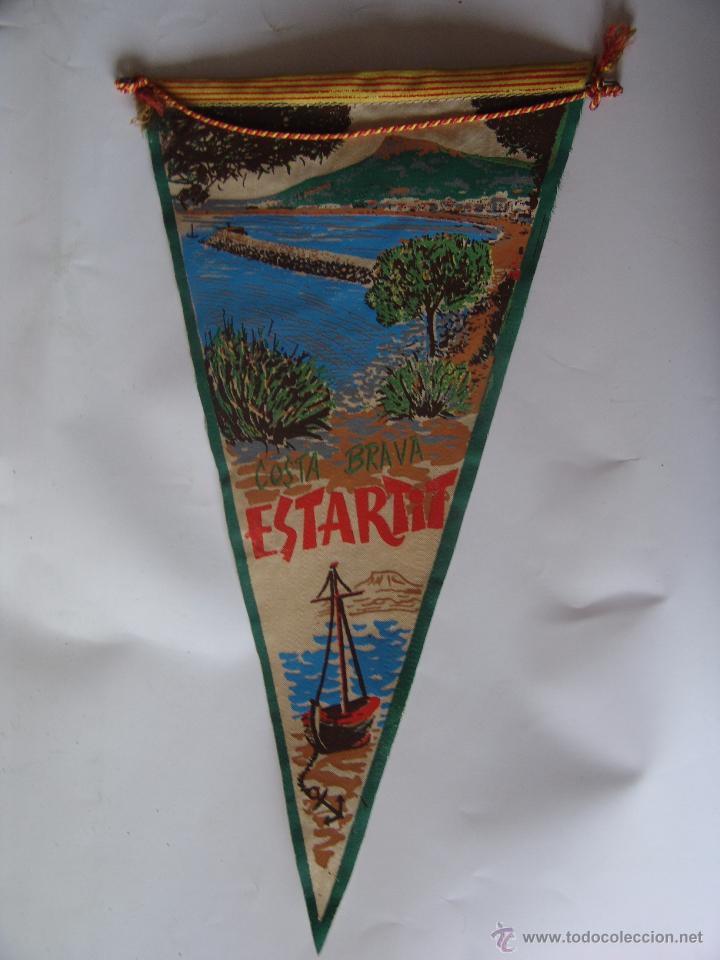Collection pennants: BANDERIN DE ESTARTIT A&Ntilde;OS 60-70