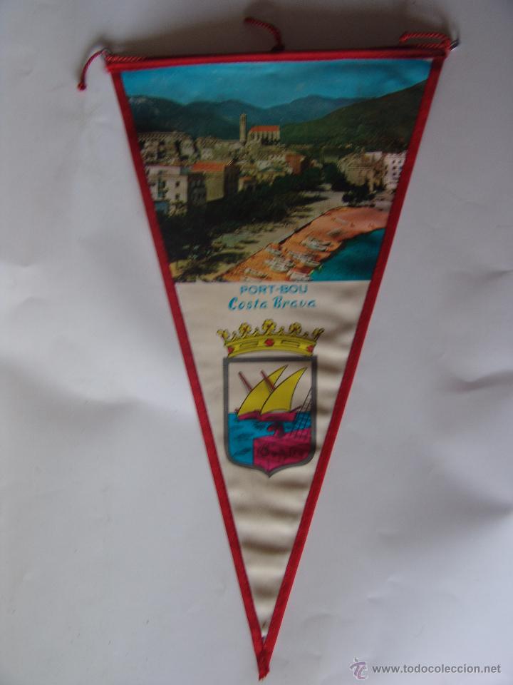 Collection pennants: BANDERIN DE PORT BOU A&Ntilde;OS 60-70