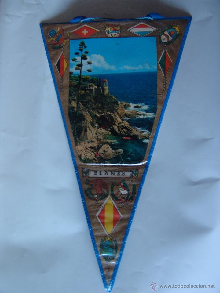 Collection pennants: BANDERIN DE BLANES COSTA BRAVA A&Ntilde;OS 60-70
