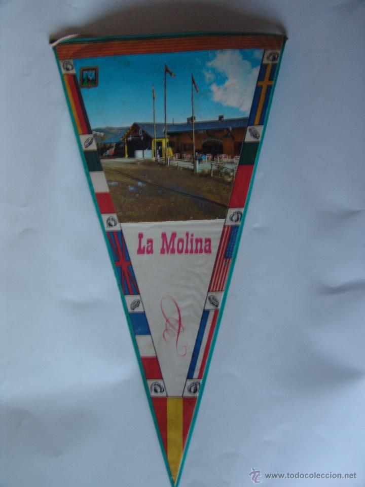 Collection pennants: BANDERIN DE LA MOLINA A&Ntilde;OS 60-70