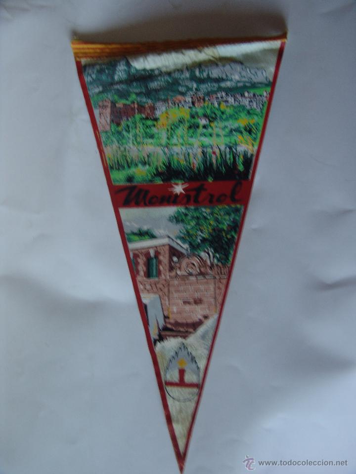 Collection pennants: BANDERIN DE MONISTROL A&Ntilde;OS 60-70