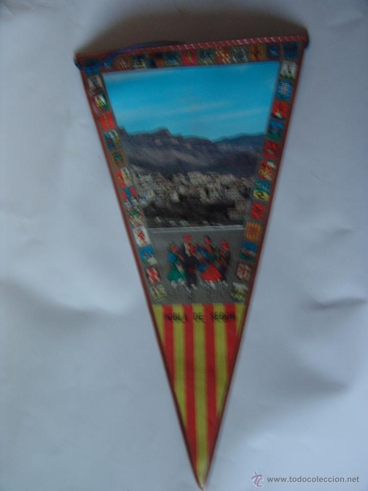 Collection pennants: BANDERIN DE POBLA DE SEGUR A&Ntilde;OS 60-70