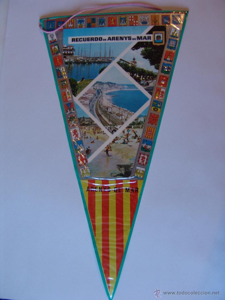 Collection pennants: BANDERIN DE ARENYS DE MAR A&Ntilde;OS 60-70