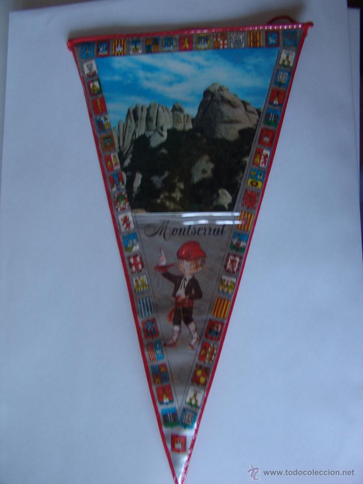 Collection pennants: BANDERIN DE MONTSERRAT A&Ntilde;OS 60-70