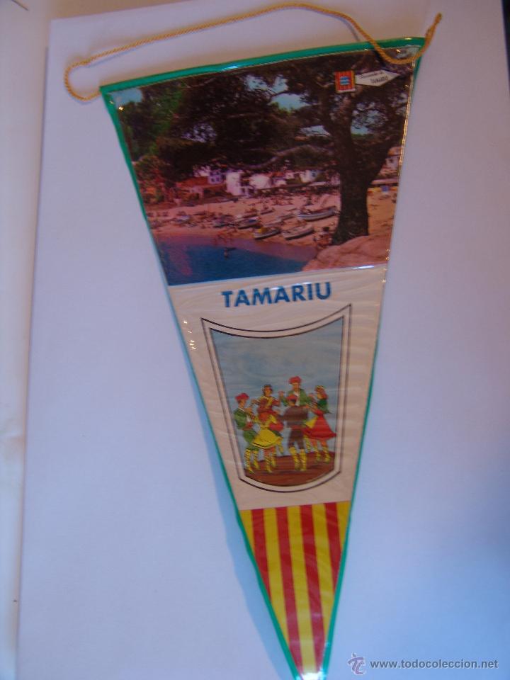 Collection pennants: BANDERIN DE TAMARIU A&Ntilde;OS 60-70