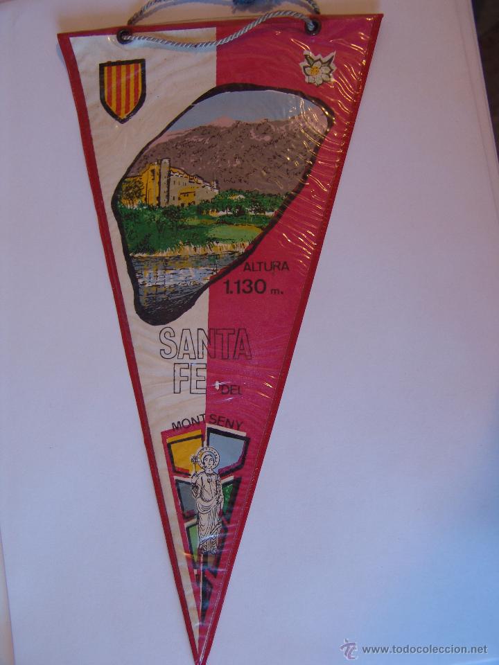 Collection pennants: BANDERIN DE SANTA FE DEL MONTSENY A&Ntilde;OS 60-70