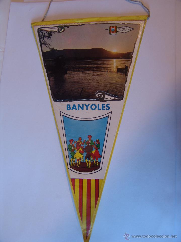 Collection pennants: BANDERIN DE BANYOLES A&Ntilde;OS 60-70