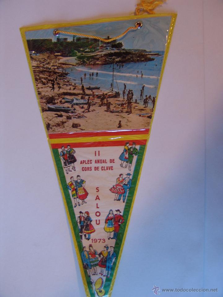 Collection pennants: BANDERIN DE SALOU II APLEC ANUAL DE CORS DE CLAVE 1973
