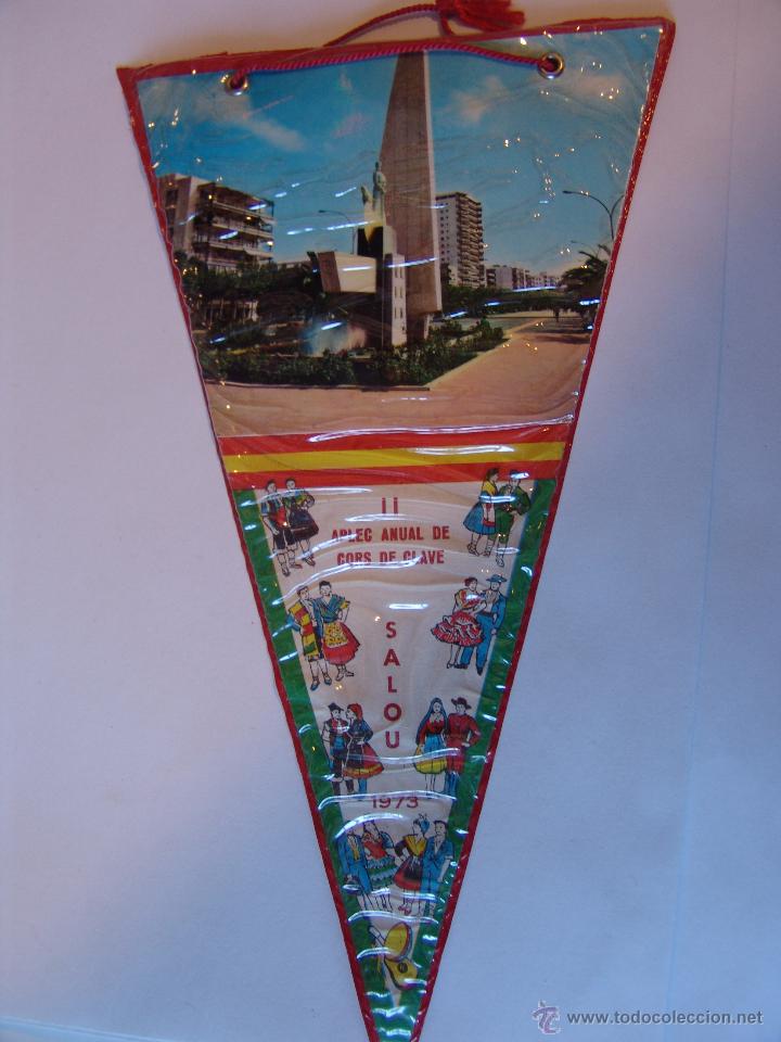 Collection pennants: BANDERIN DE SALOU II APLEC ANUAL DE CORS DE CLAVE 1973
