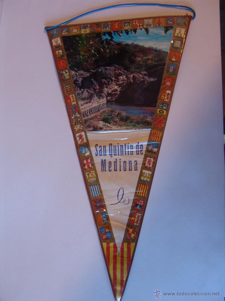 Collection pennants: BANDERIN DE SAN QUINTIN DE MEDIONA A&Ntilde;OS 60-70